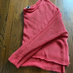 Crop oversized sweater